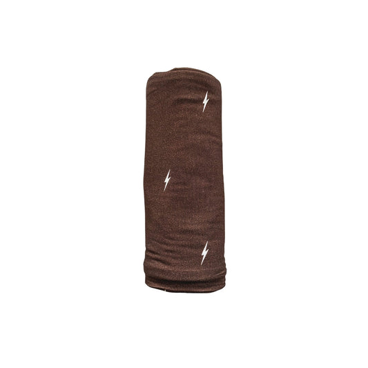 Bamboo Stretch Swaddle - Brown Lightning - Mack & Harvie