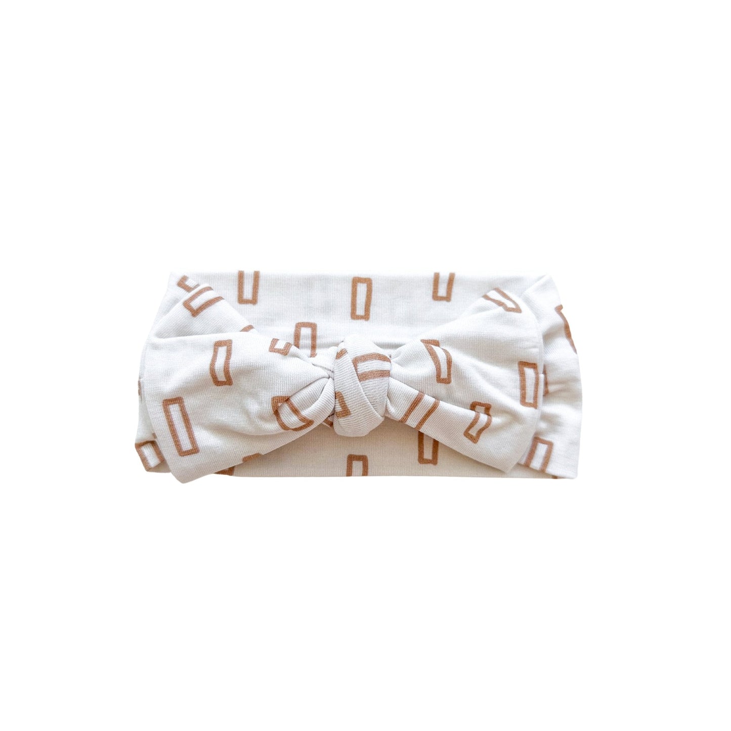 Bamboo Stretch Swaddle - Neutral Rectangle - Mack & Harvie