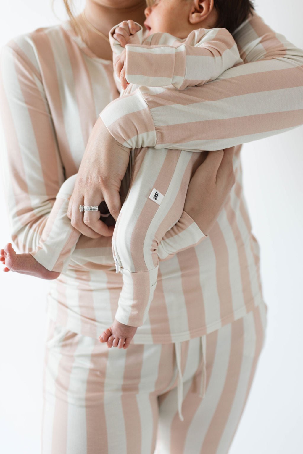 Bamboo Two Piece Pajamas | Candy stripe - Mack & Harvie