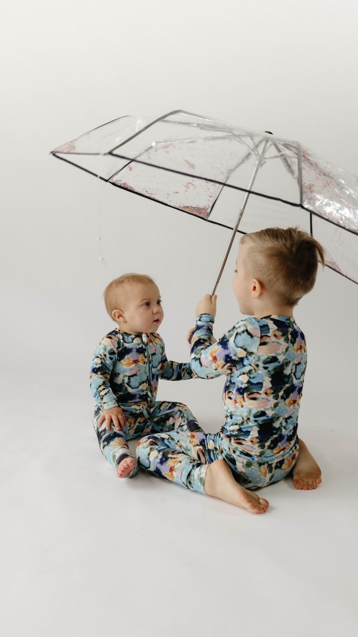 Bamboo Two Piece Pajamas | Charli Print - Mack & Harvie