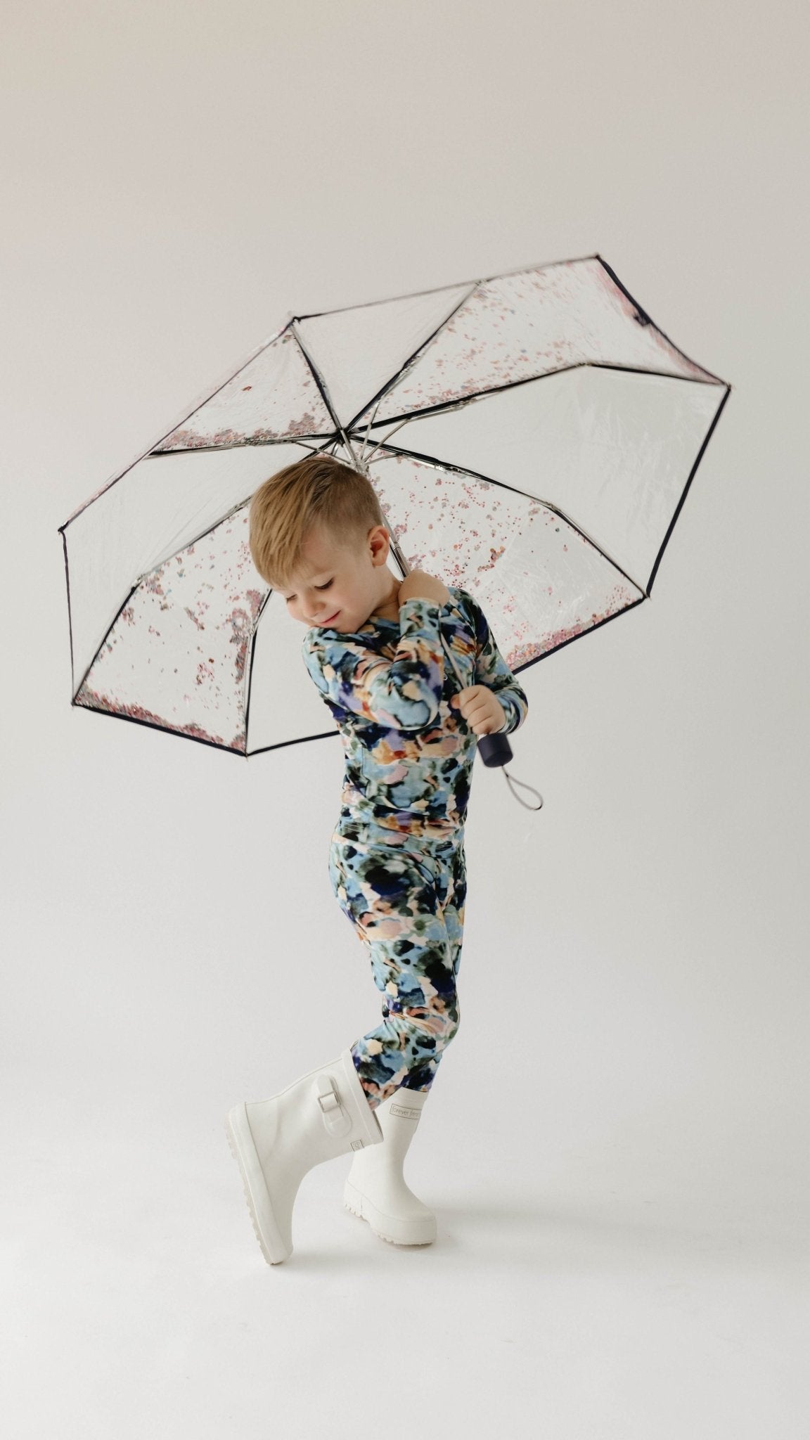 Bamboo Two Piece Pajamas | Charli Print - Mack & Harvie