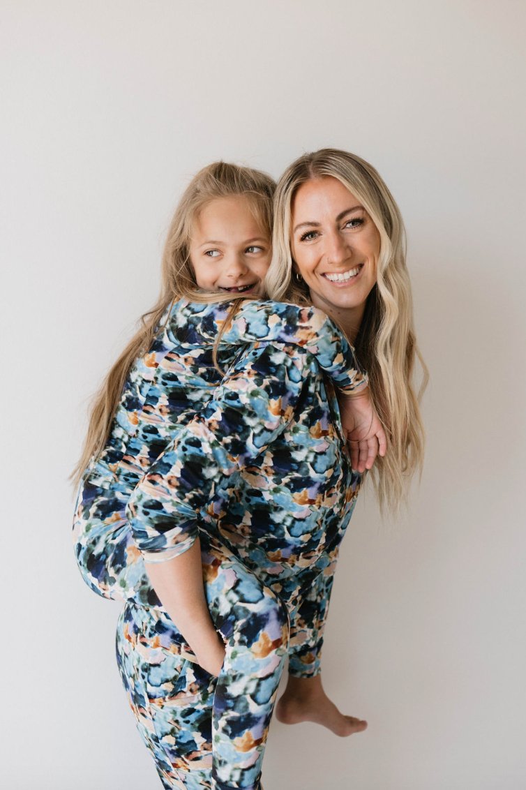 Bamboo Two Piece Pajamas | Charli Print - Mack & Harvie