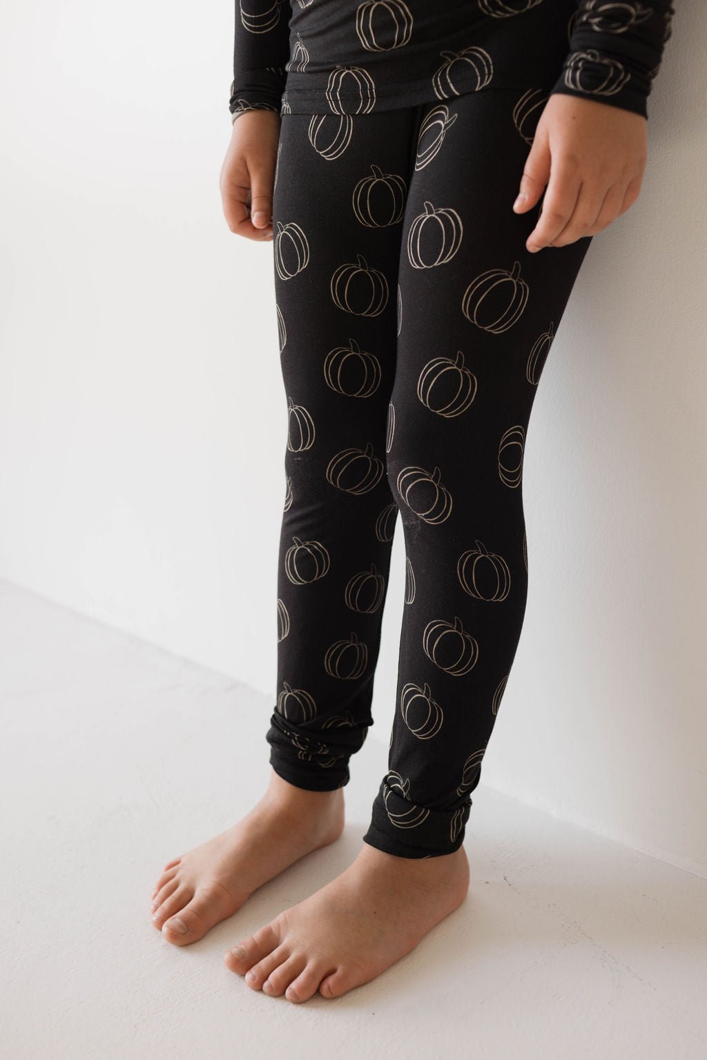 Bamboo Two Piece Pajamas | Midnight Pumpkin - Mack & Harvie