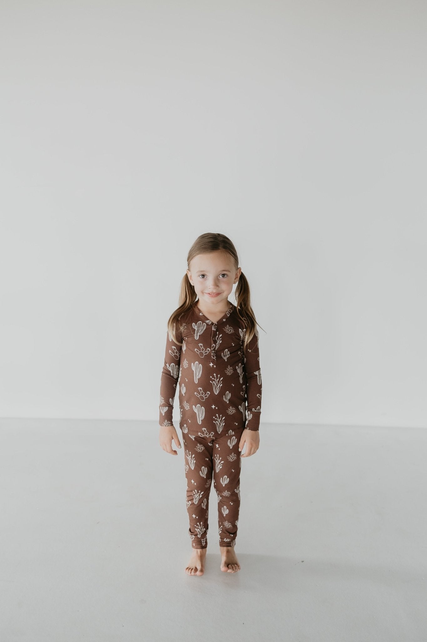 Bamboo Two Piece Pajamas | Minty x ff Desert Dreams - Mack & Harvie