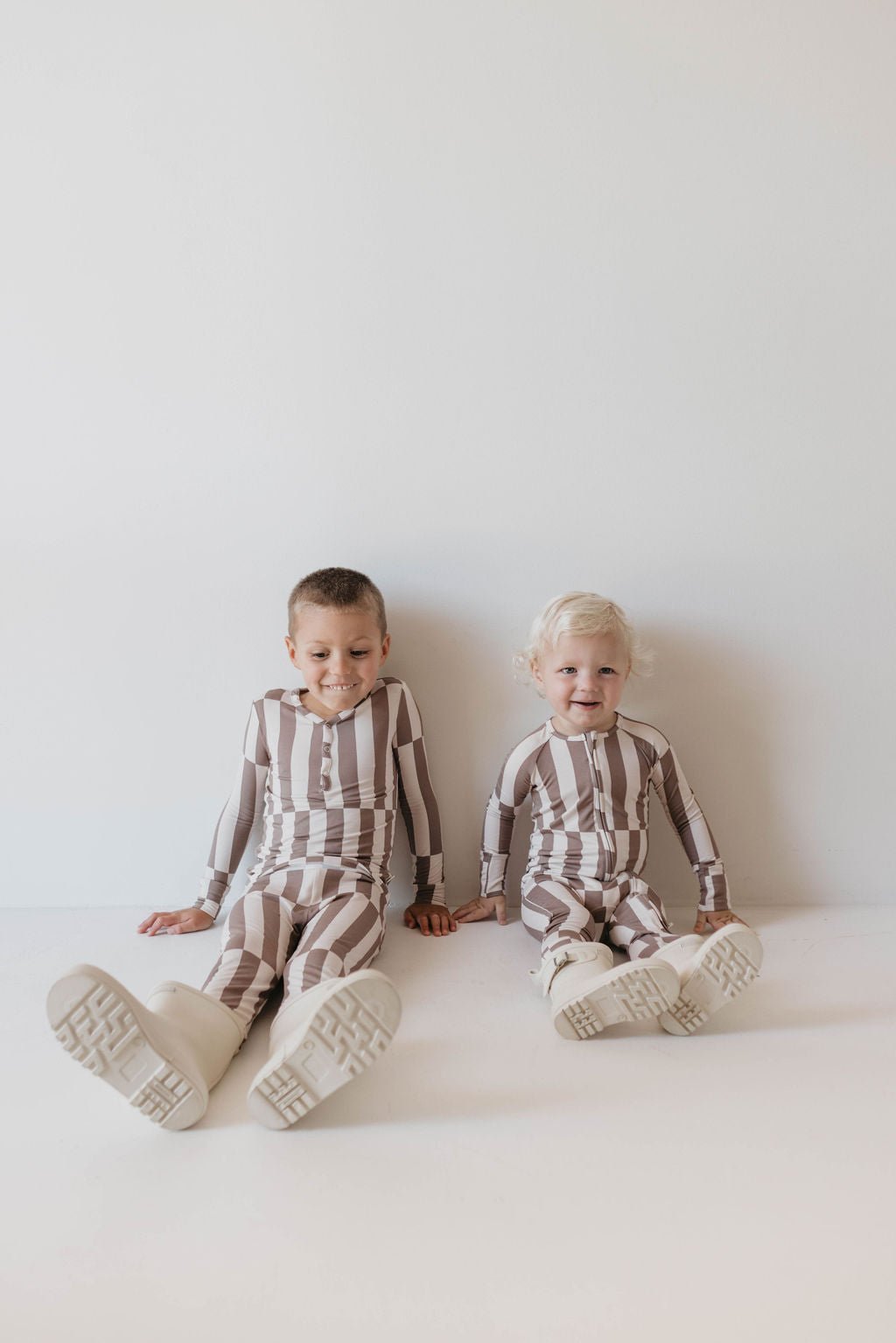 Bamboo Two Piece Pajamas | Tile Stack - Mack & Harvie