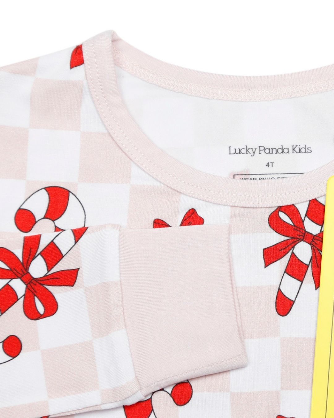 Bamboo Two Piece Set | Bows & Candy Cane - Mack & Harvie