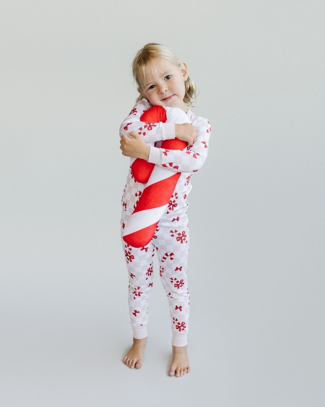 Bamboo Two Piece Set | Bows & Candy Cane - Mack & Harvie