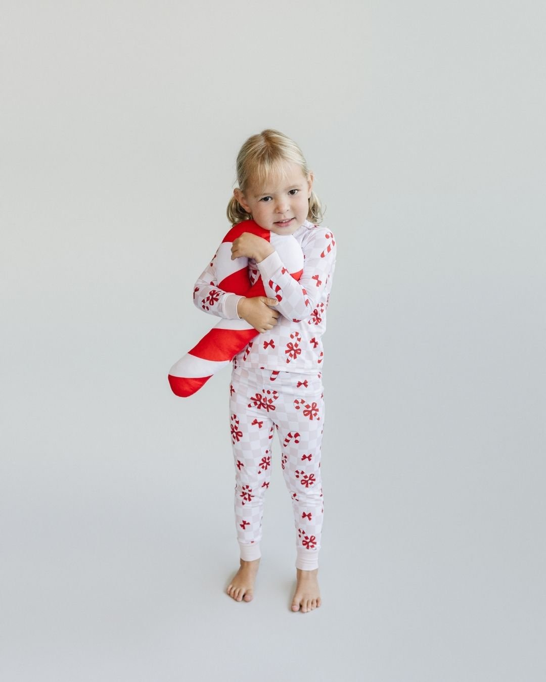 Bamboo Two Piece Set | Bows & Candy Cane - Mack & Harvie