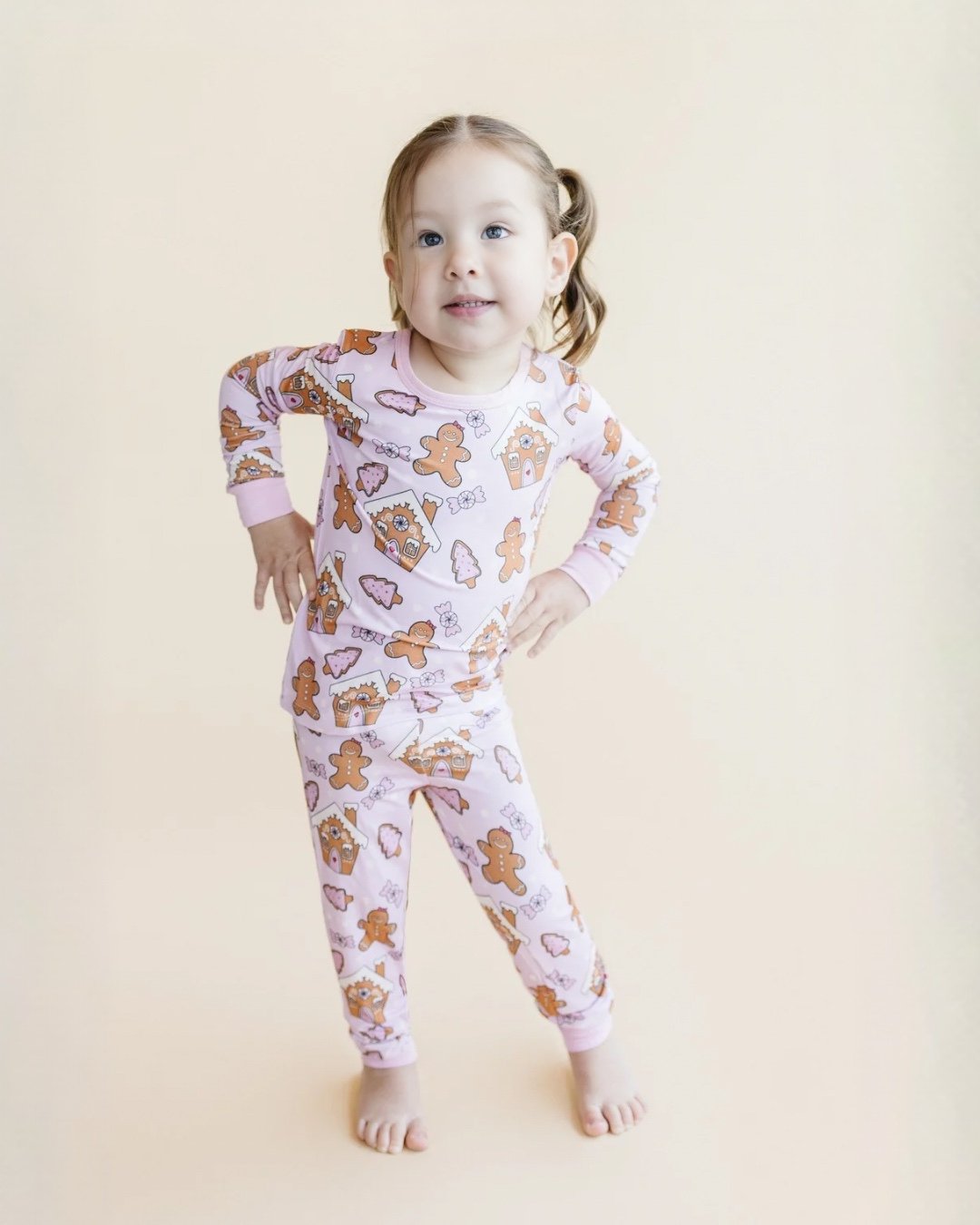 Bamboo Two Piece Set | Gingerbread Cookies - Mack & Harvie