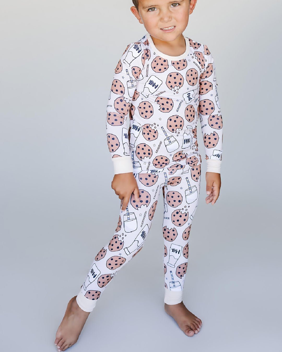 Bamboo Two Piece Set | Milk & Cookies - Mack & Harvie