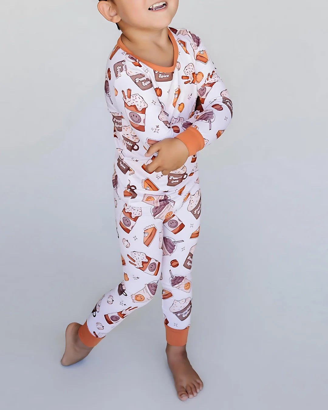 Bamboo Two Piece Set | Pumpkin Spice - Mack & Harvie