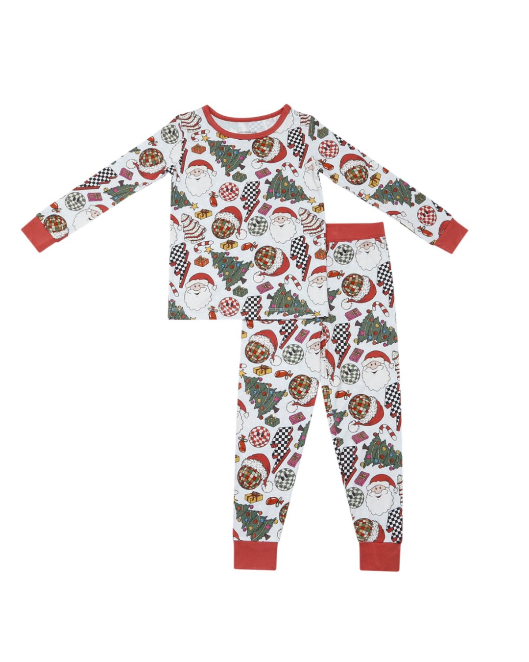 Bamboo Two Piece Set | Retro Christmas - Mack & Harvie