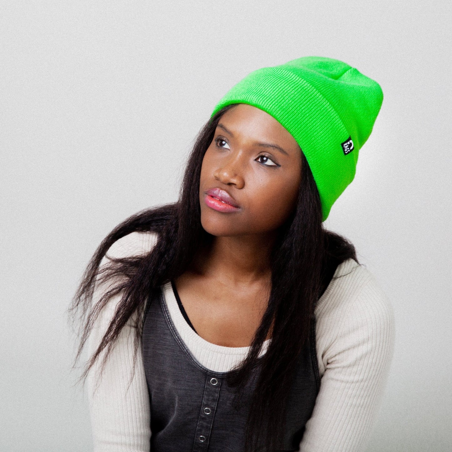 Basic Beanie - Neon Green - Mack & Harvie