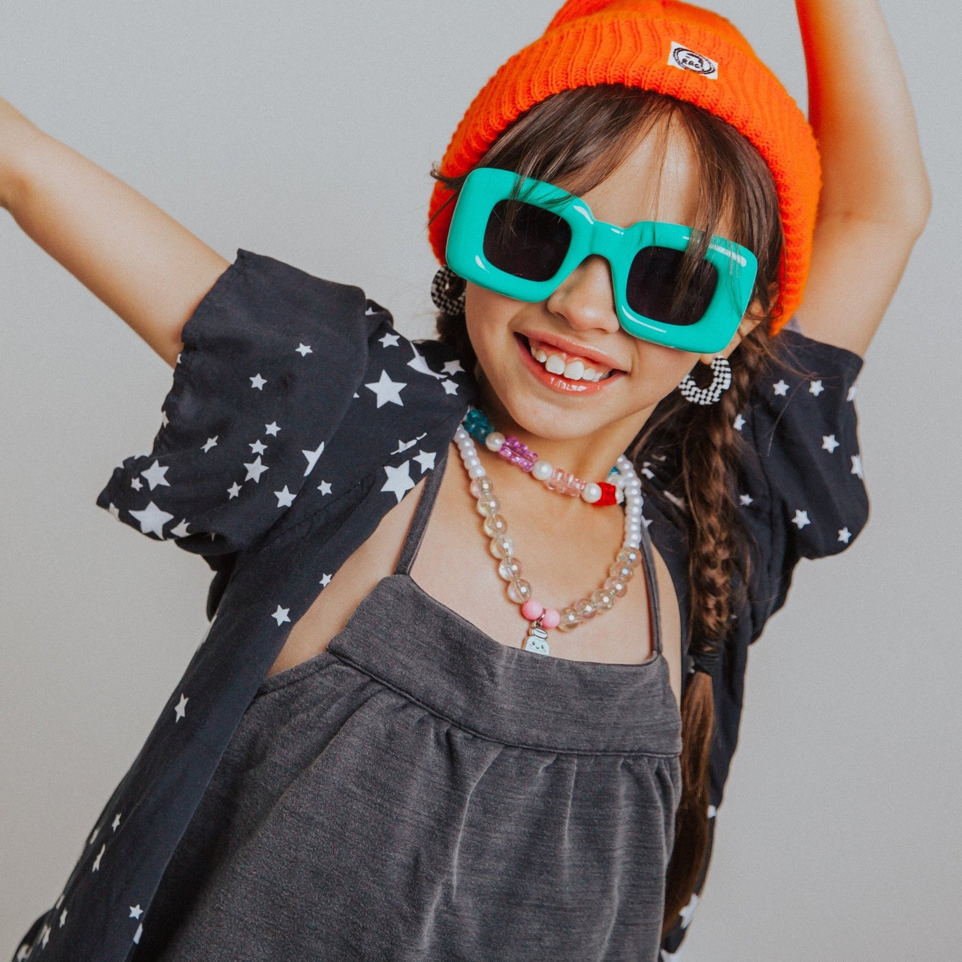 Basic Beanie - 'Neon Orange' - Mack & Harvie