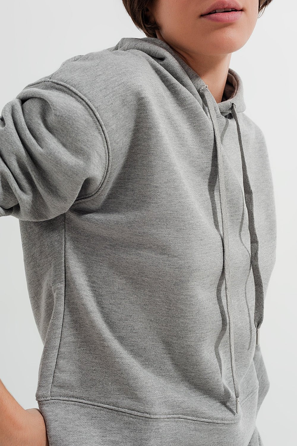 Basic Hoodie in Grey - Mack & Harvie