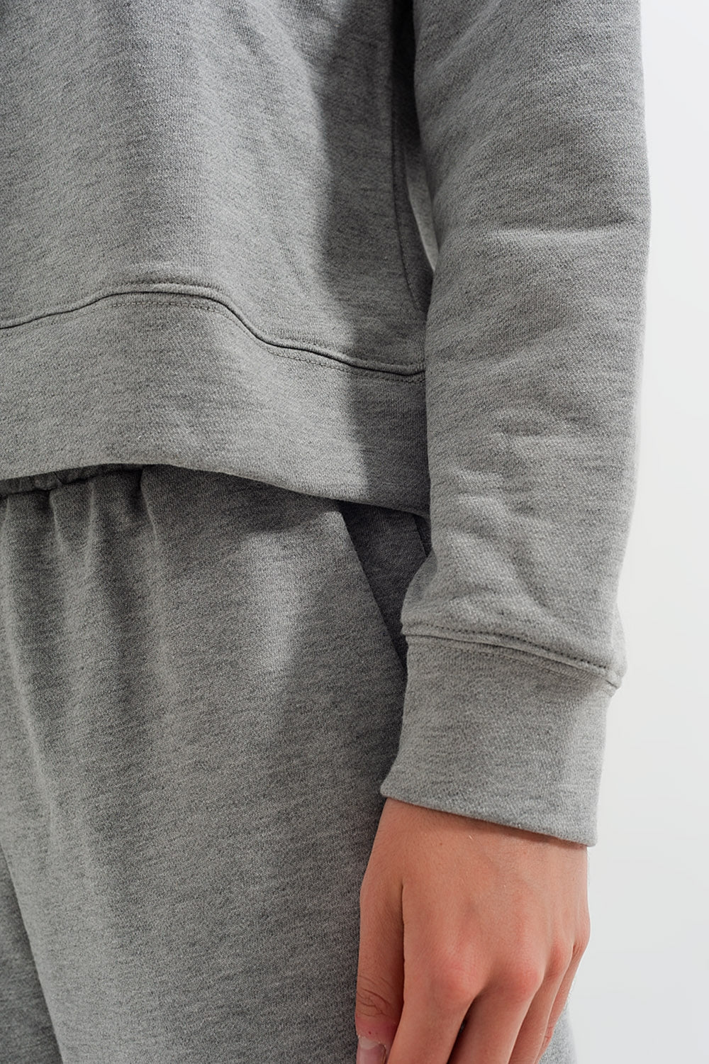 Basic Hoodie in Grey - Mack & Harvie