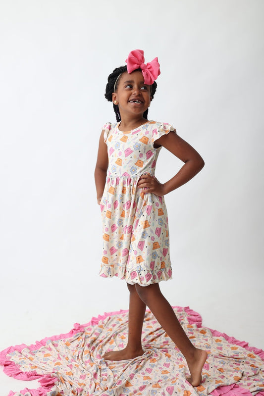 BEACH FOR DAISIES DREAM RUFFLE DRESS - Mack & Harvie