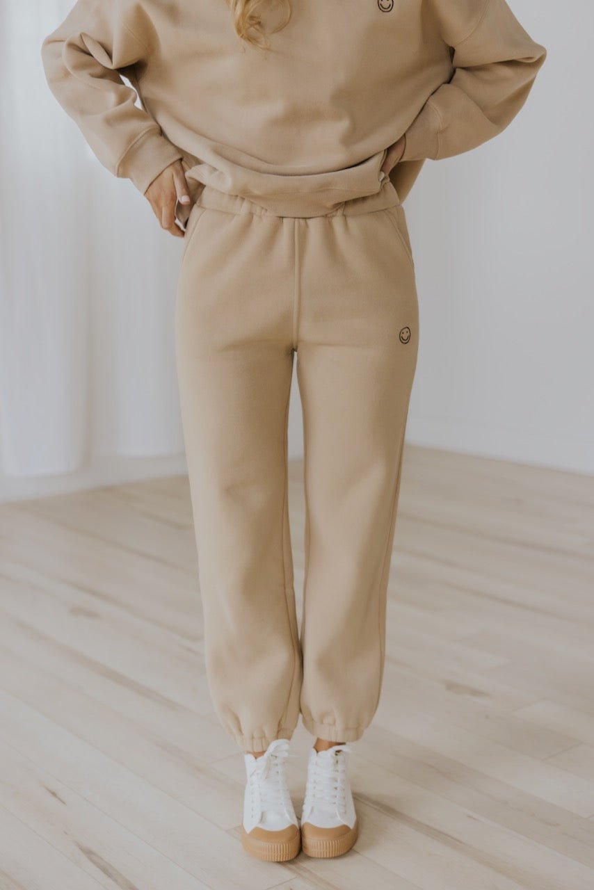 Beautiful Imperfections Smiley Sweatpants - Mack & Harvie