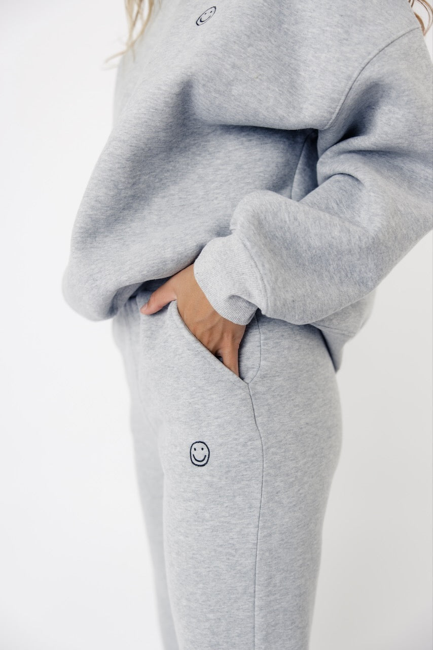 Beautiful Imperfections Smiley Sweatpants - Mack & Harvie