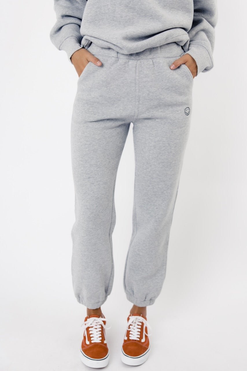 Beautiful Imperfections Smiley Sweatpants - Mack & Harvie