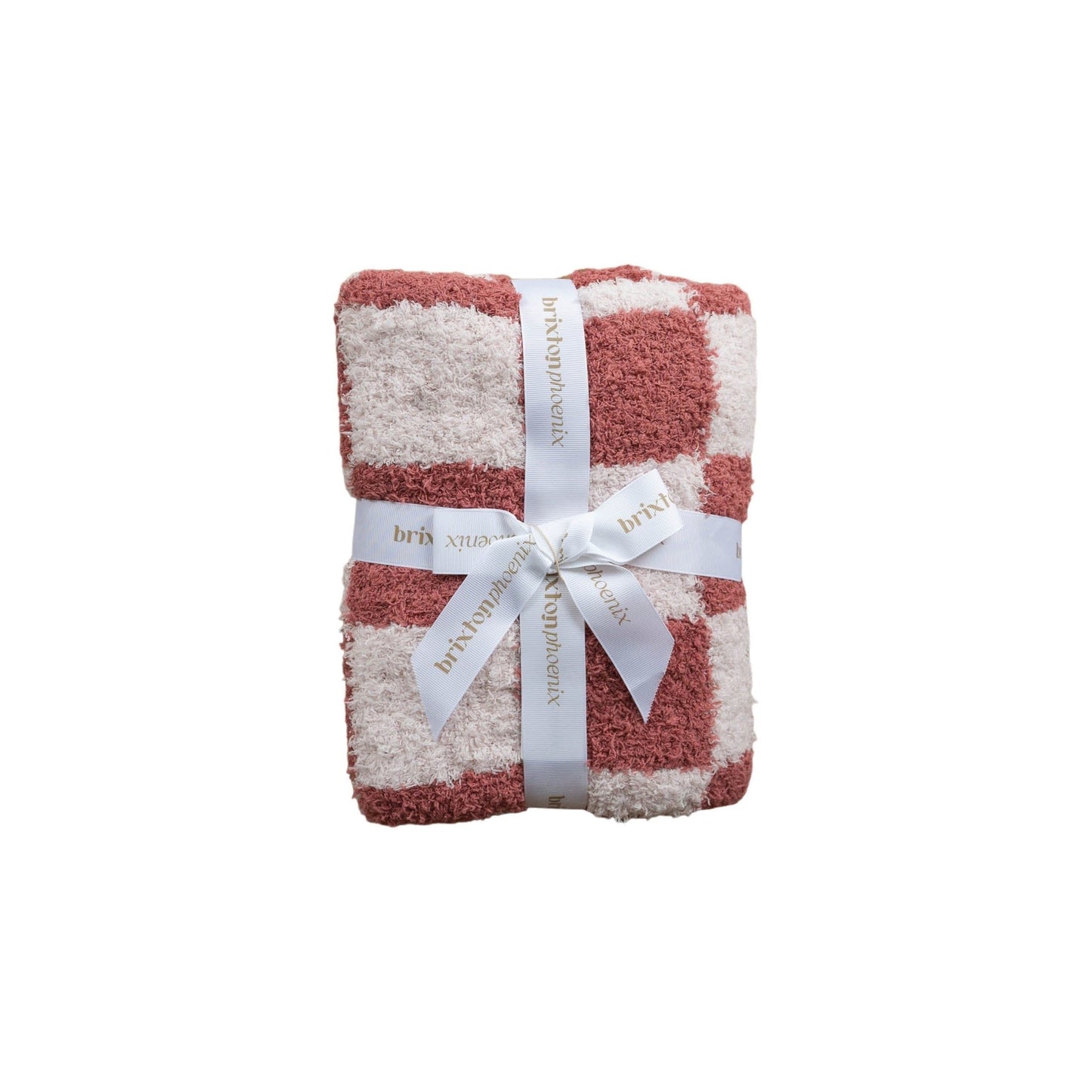 Berry Check | XS Plush Blanket - Mack & Harvie