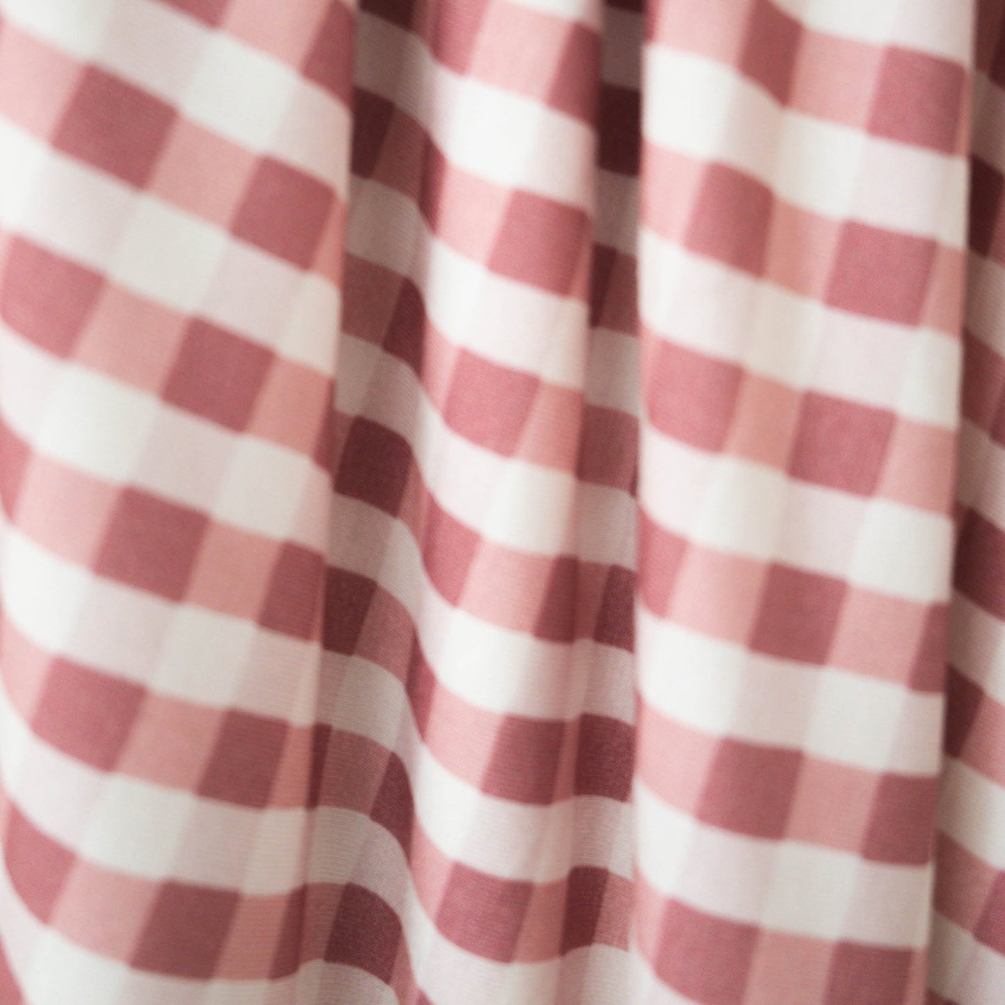 Berry Gingham | Bamboo Swaddle - Mack & Harvie