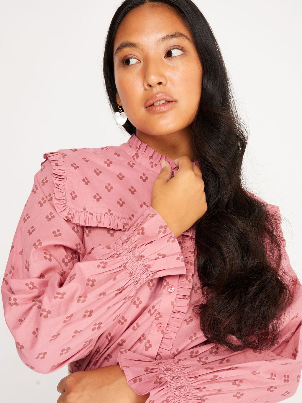 Beth Blouse Pink Diamond - Mack & Harvie