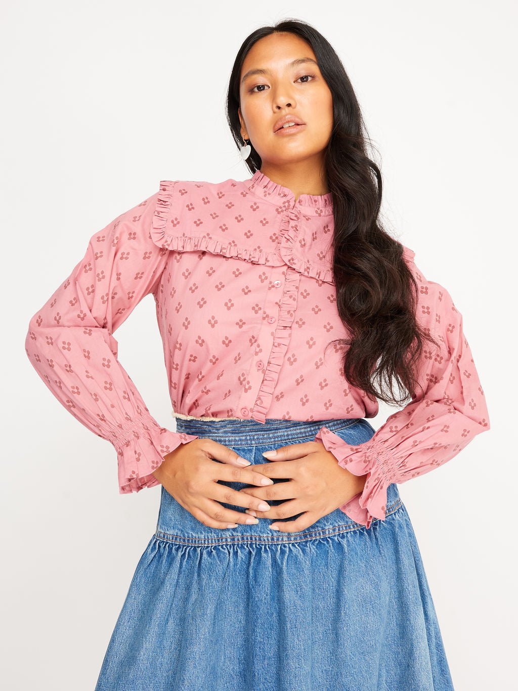 Beth Blouse Pink Diamond - Mack & Harvie