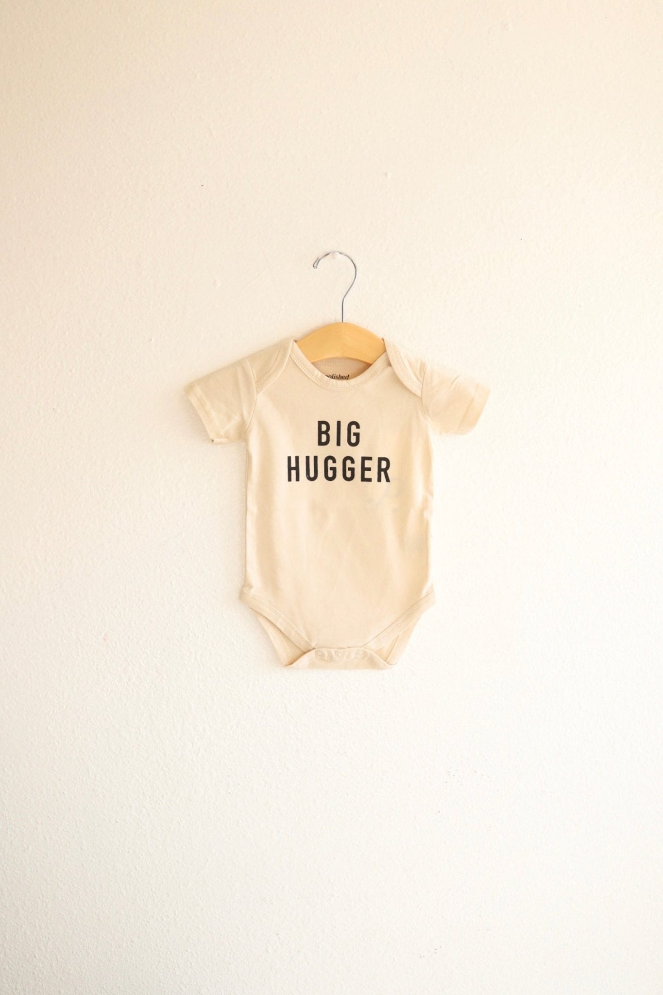 Big Hugger Organic Cotton Baby Onesie - Mack & Harvie