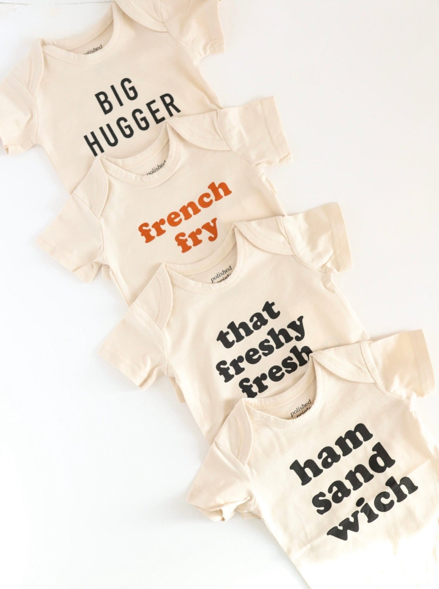 Big Hugger Organic Cotton Baby Onesie - Mack & Harvie