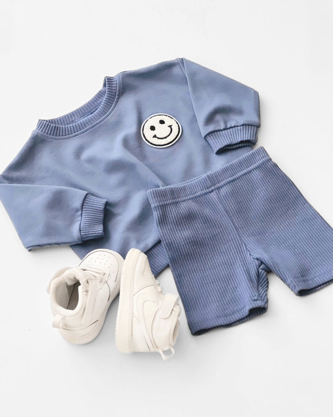 Biker Shorts Set | Blue - Mack & Harvie