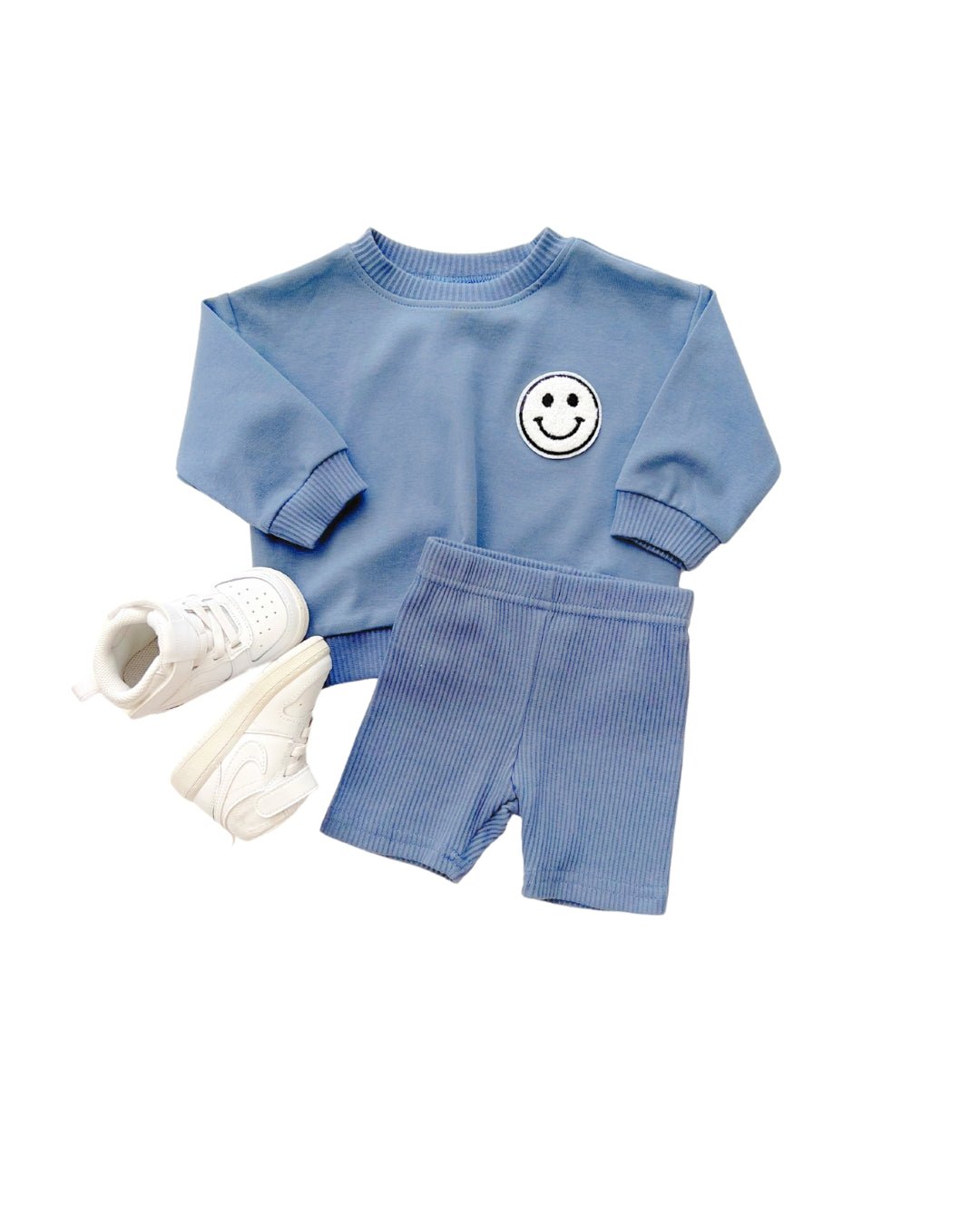 Biker Shorts Set | Blue - Mack & Harvie