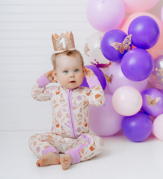 BIRTHDAY GIRL DREAM ROMPER - Mack & Harvie