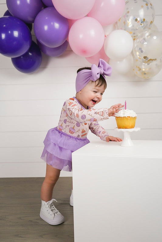 BIRTHDAY GIRL DREAM TUTU BODYSUIT DRESS - Mack & Harvie