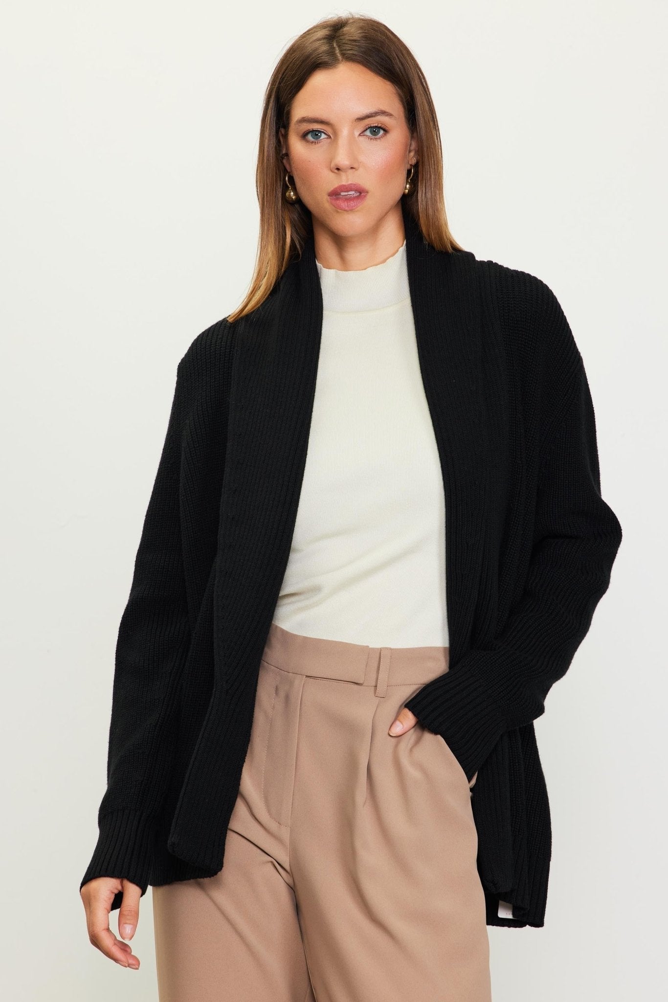 Black Cardigan - Mack & Harvie