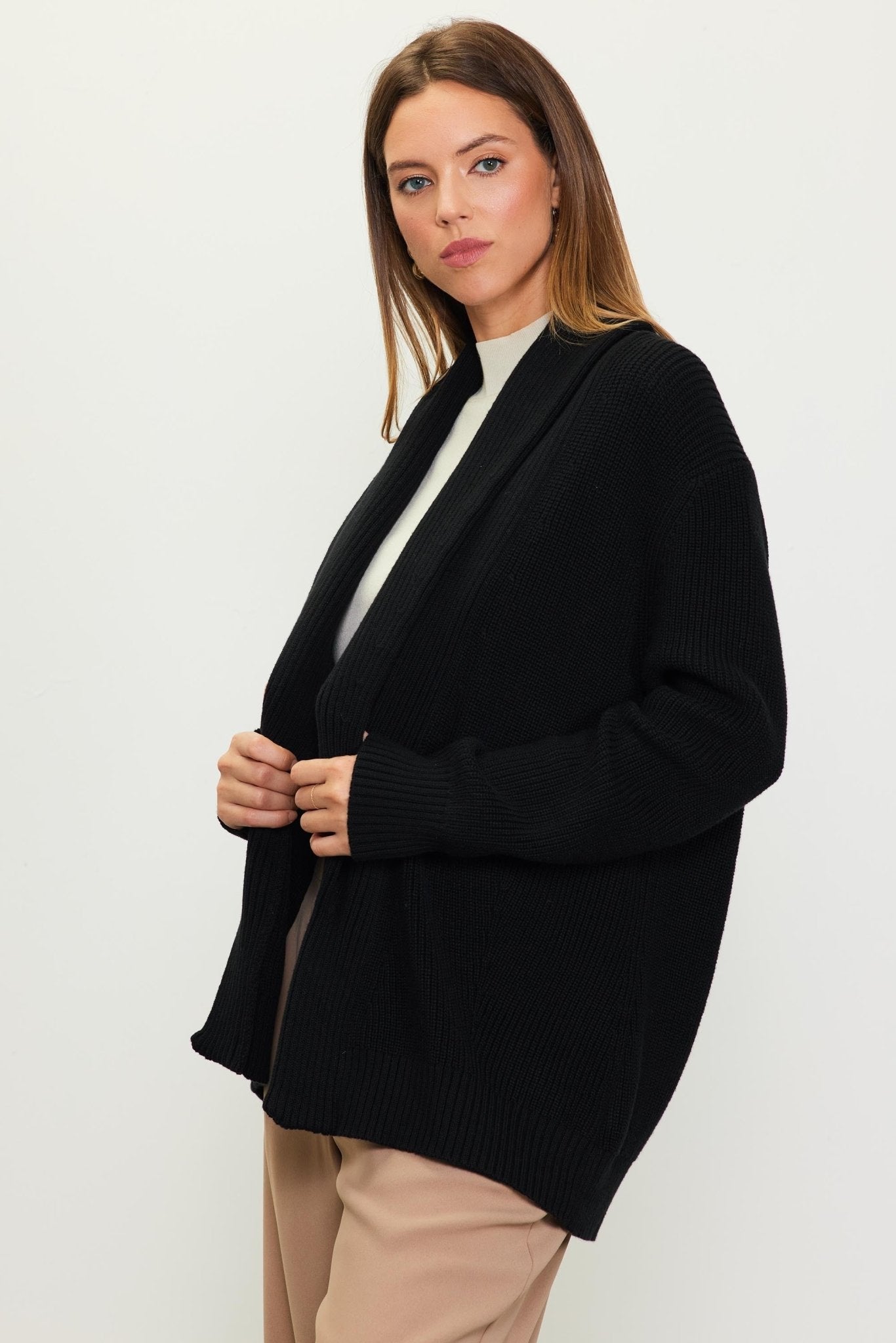 Black Cardigan - Mack & Harvie