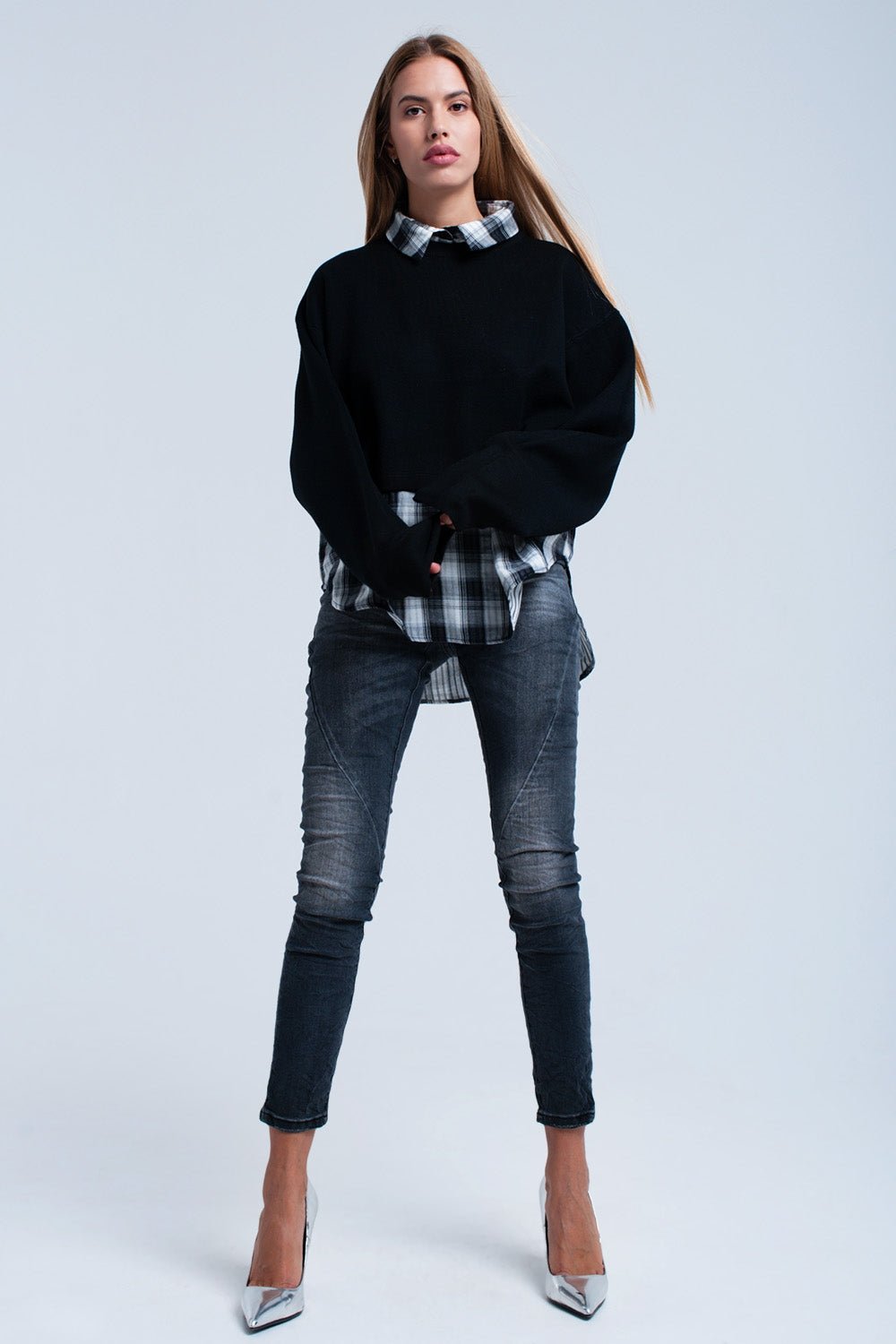 Black Layering Sweatshirt - Mack & Harvie