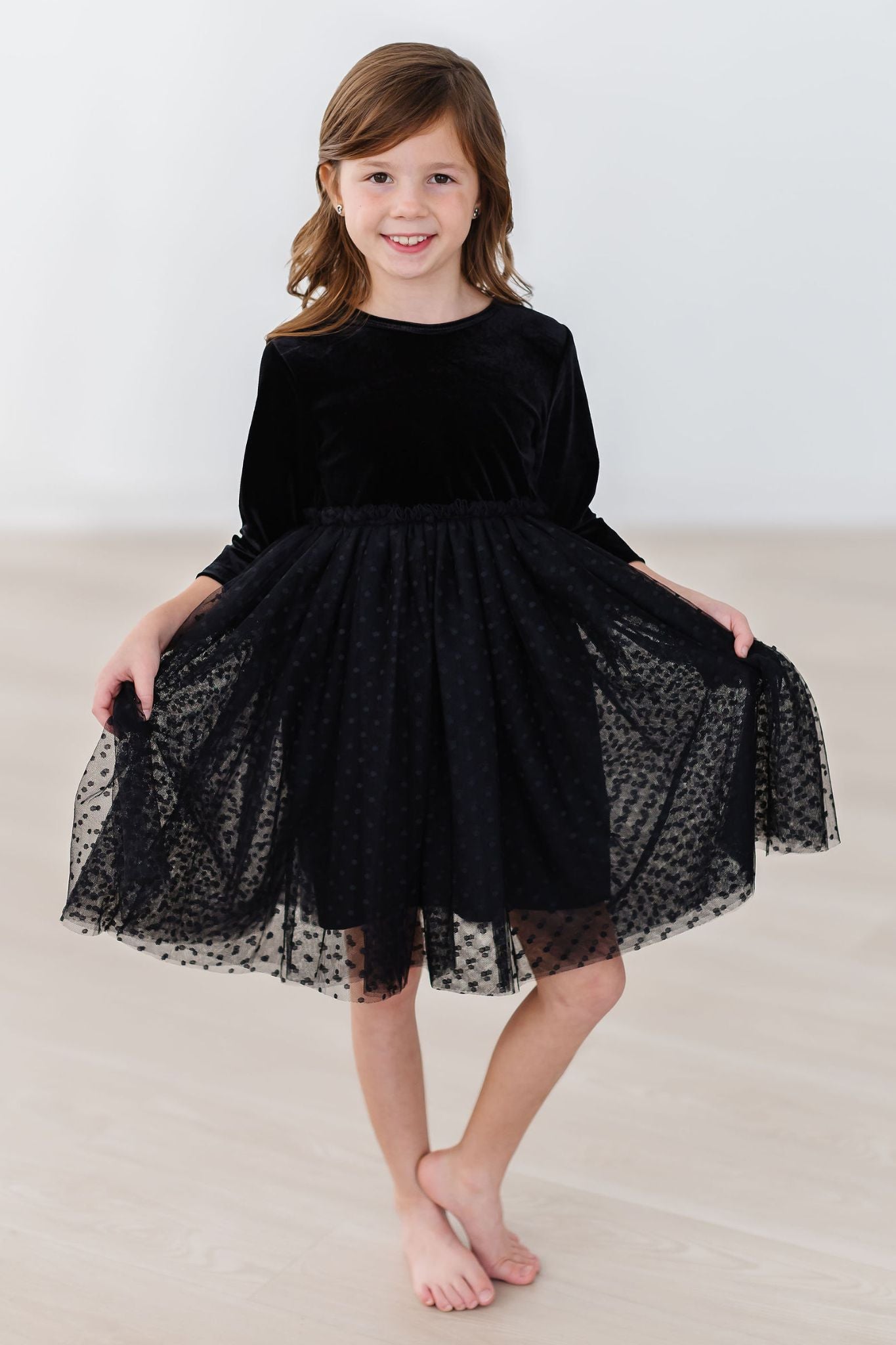 Black Velvet Tutu Dress - Mack & Harvie