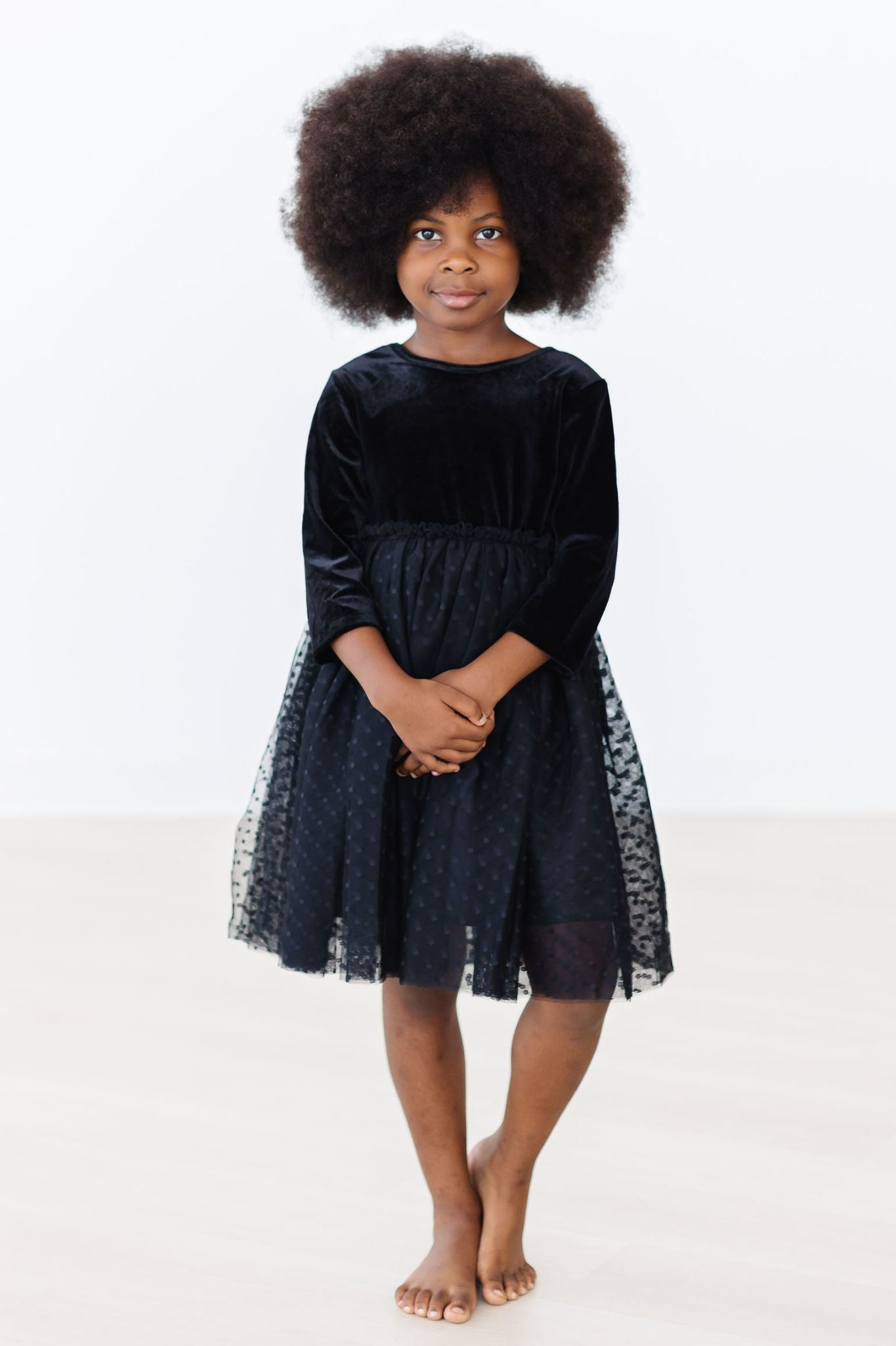 Black Velvet Tutu Dress - Mack & Harvie