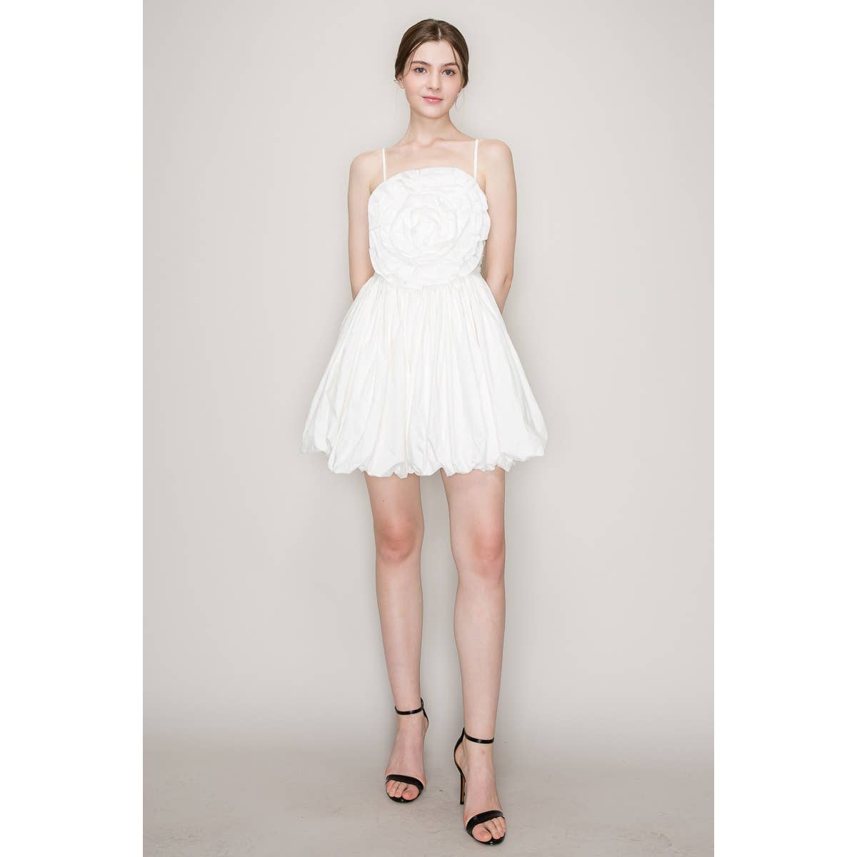 Blanca Balloon Skirt Mini Dress - Mack & Harvie