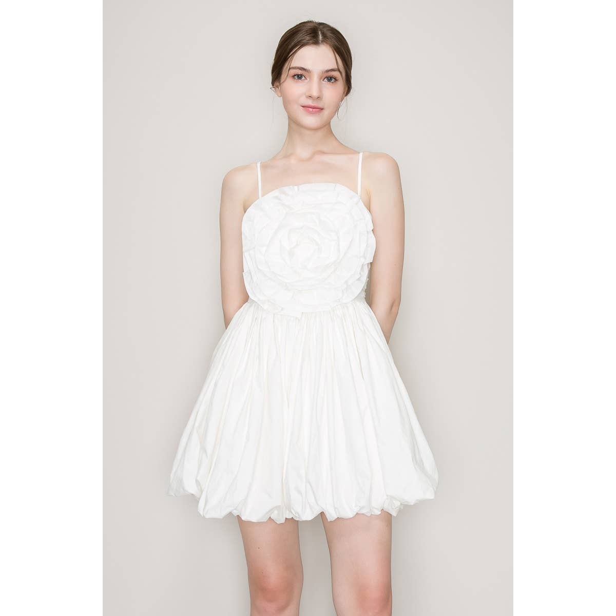 Blanca Balloon Skirt Mini Dress - Mack & Harvie