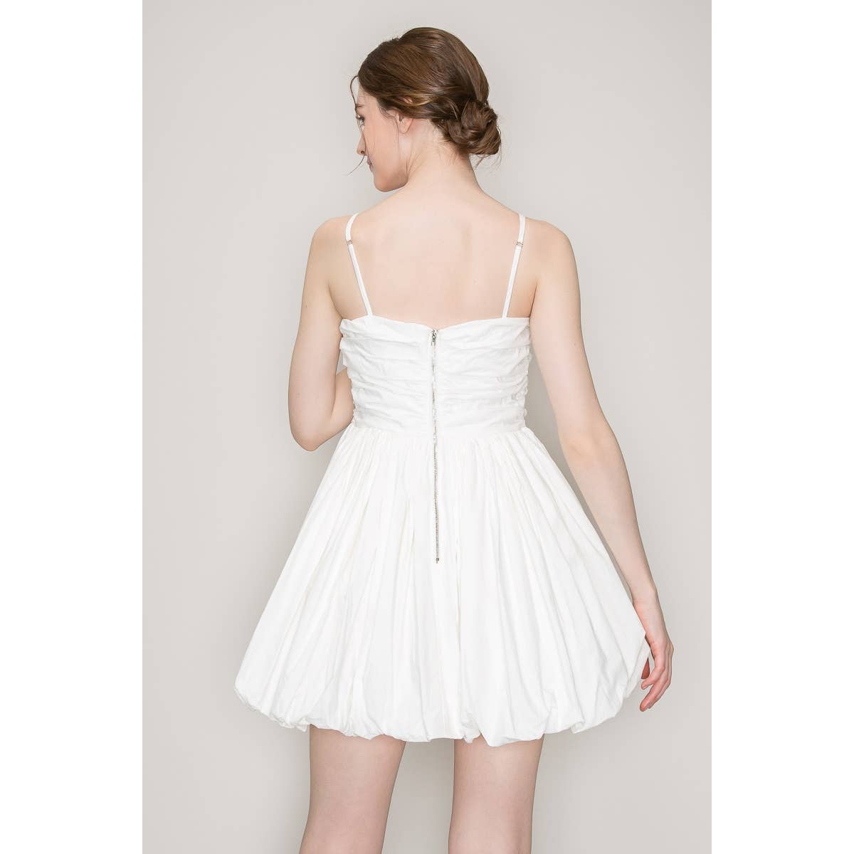 Blanca Balloon Skirt Mini Dress - Mack & Harvie