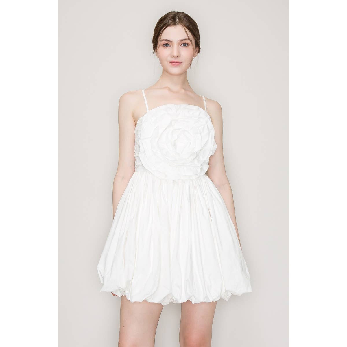 Blanca Balloon Skirt Mini Dress - Mack & Harvie