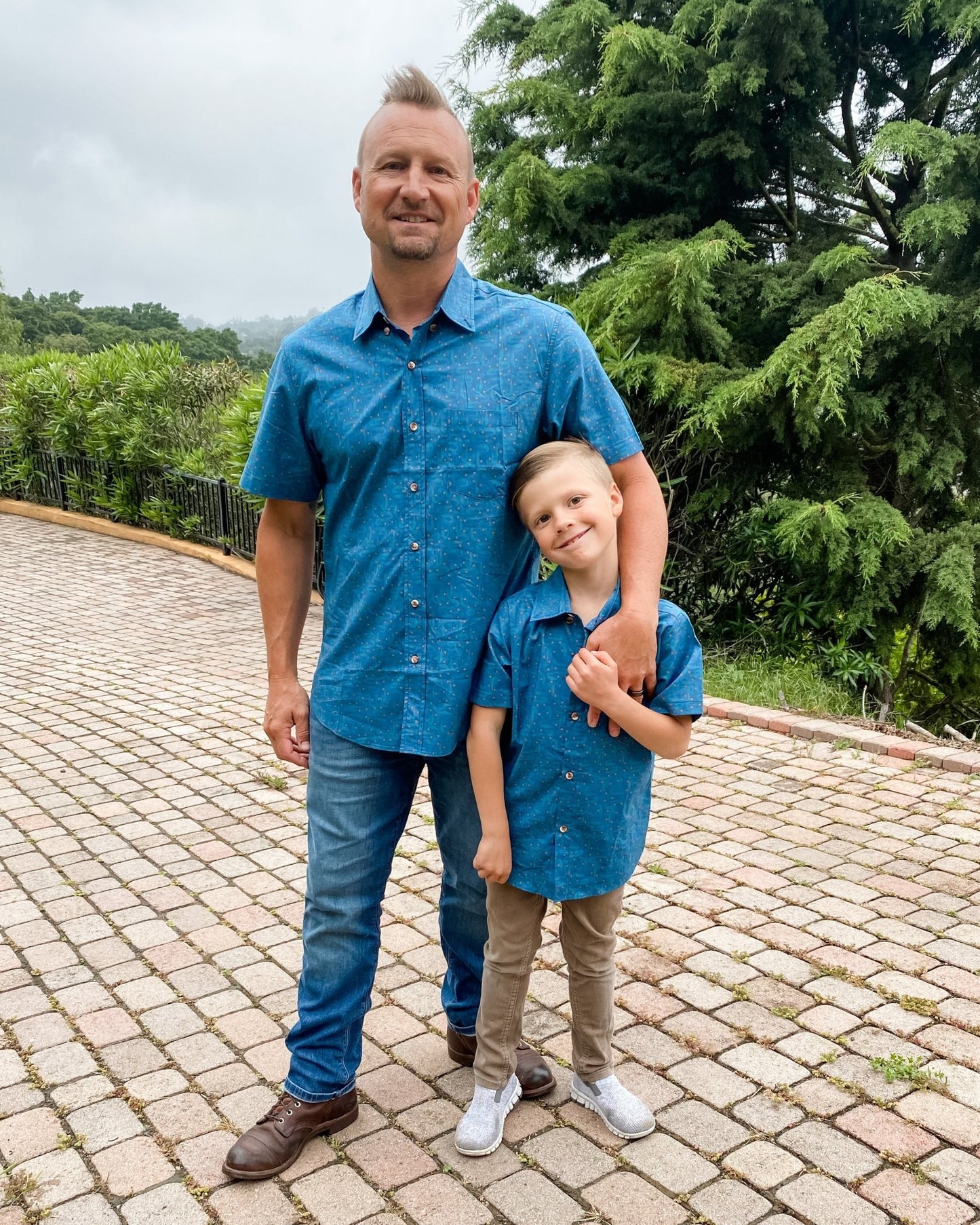 Blue Alligator Boys Button Down - Mack & Harvie