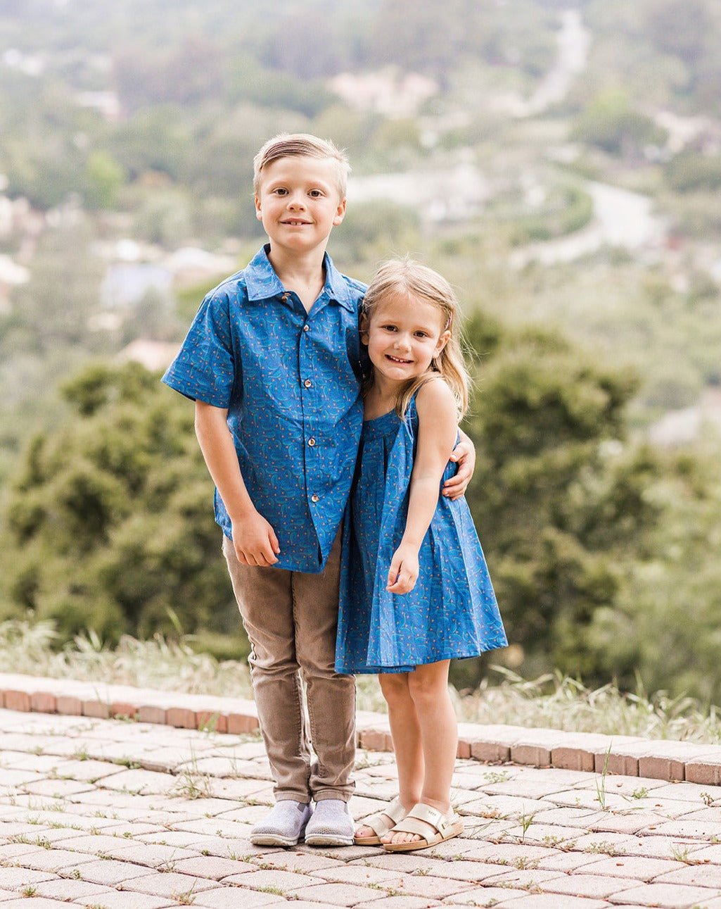 Blue Alligator Boys Button Down - Mack & Harvie