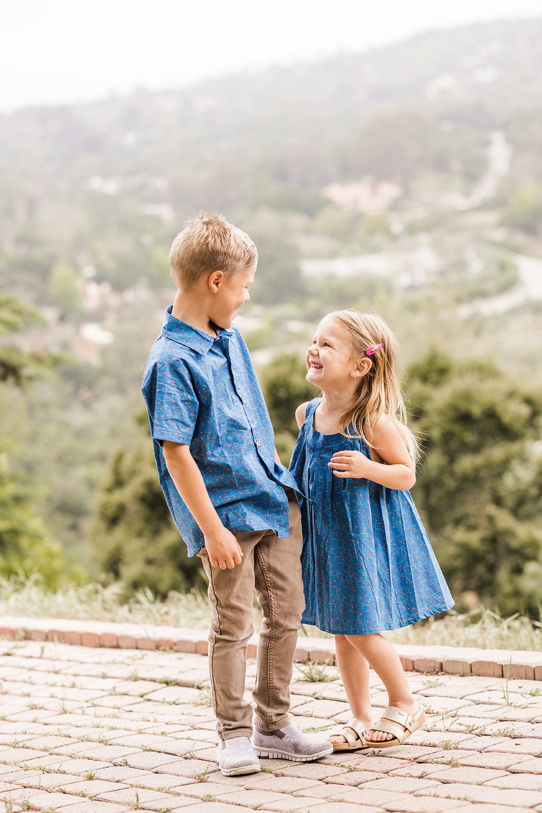 Blue Alligator Boys Button Down - Mack & Harvie