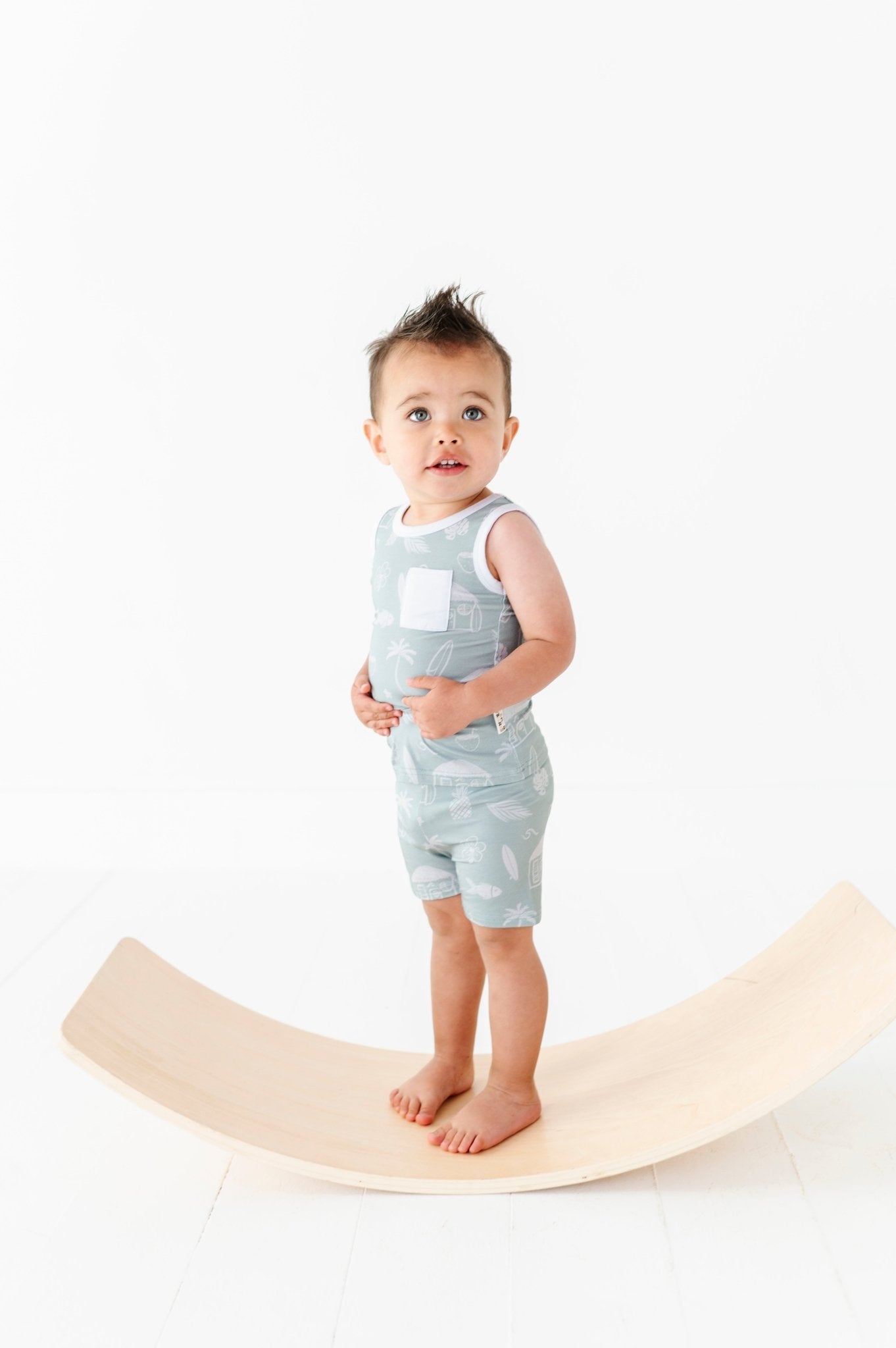 Blue Beach Tank Sets - Mack & Harvie