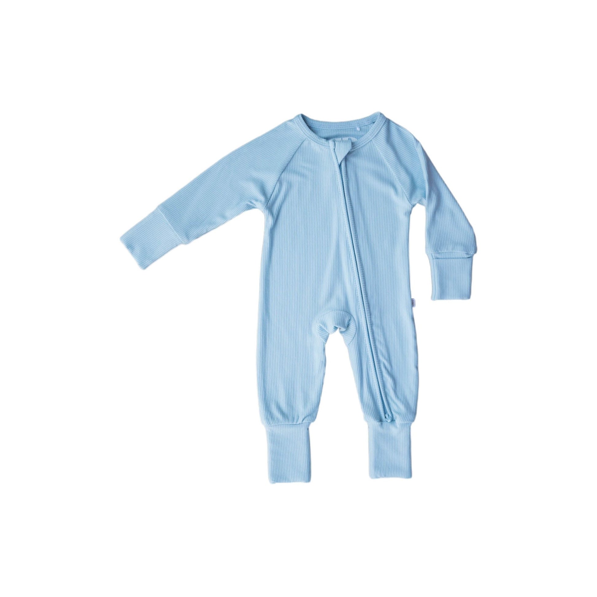 Blueberry Smash | Bamboo Zip Romper - Mack & Harvie