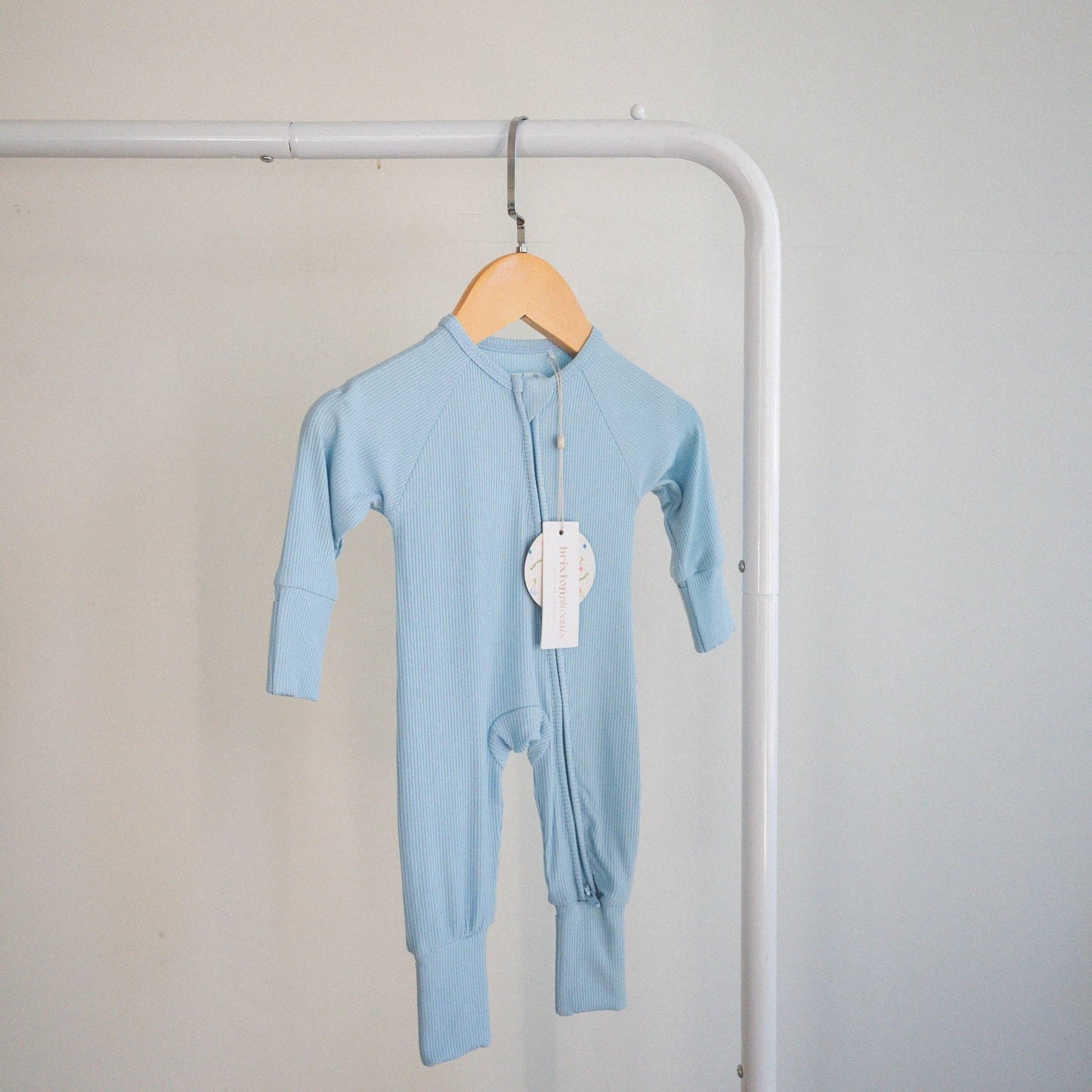 Blueberry Smash | Bamboo Zip Romper - Mack & Harvie