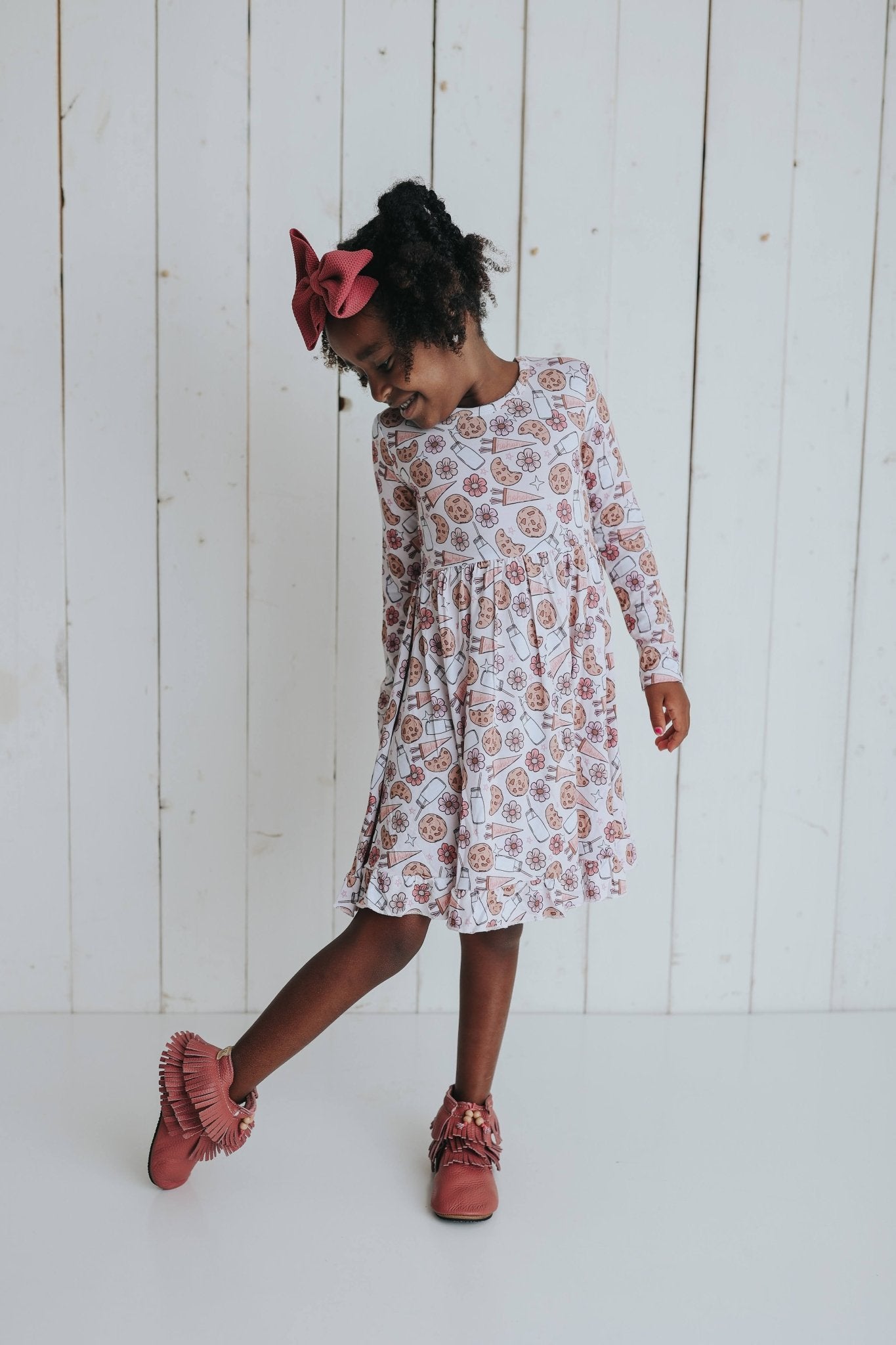 BOHO CHRISTMAS DREAM RUFFLE DRESS - Mack & Harvie